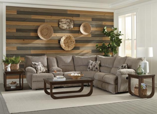 Elliott Pewter Sectional 